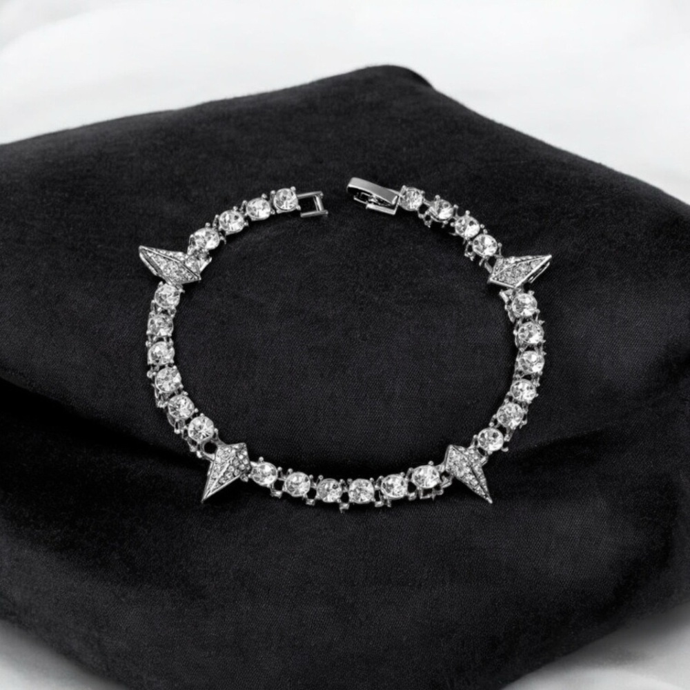 🌟 Mens high end tennis bracelet - crystals ⭐️​​